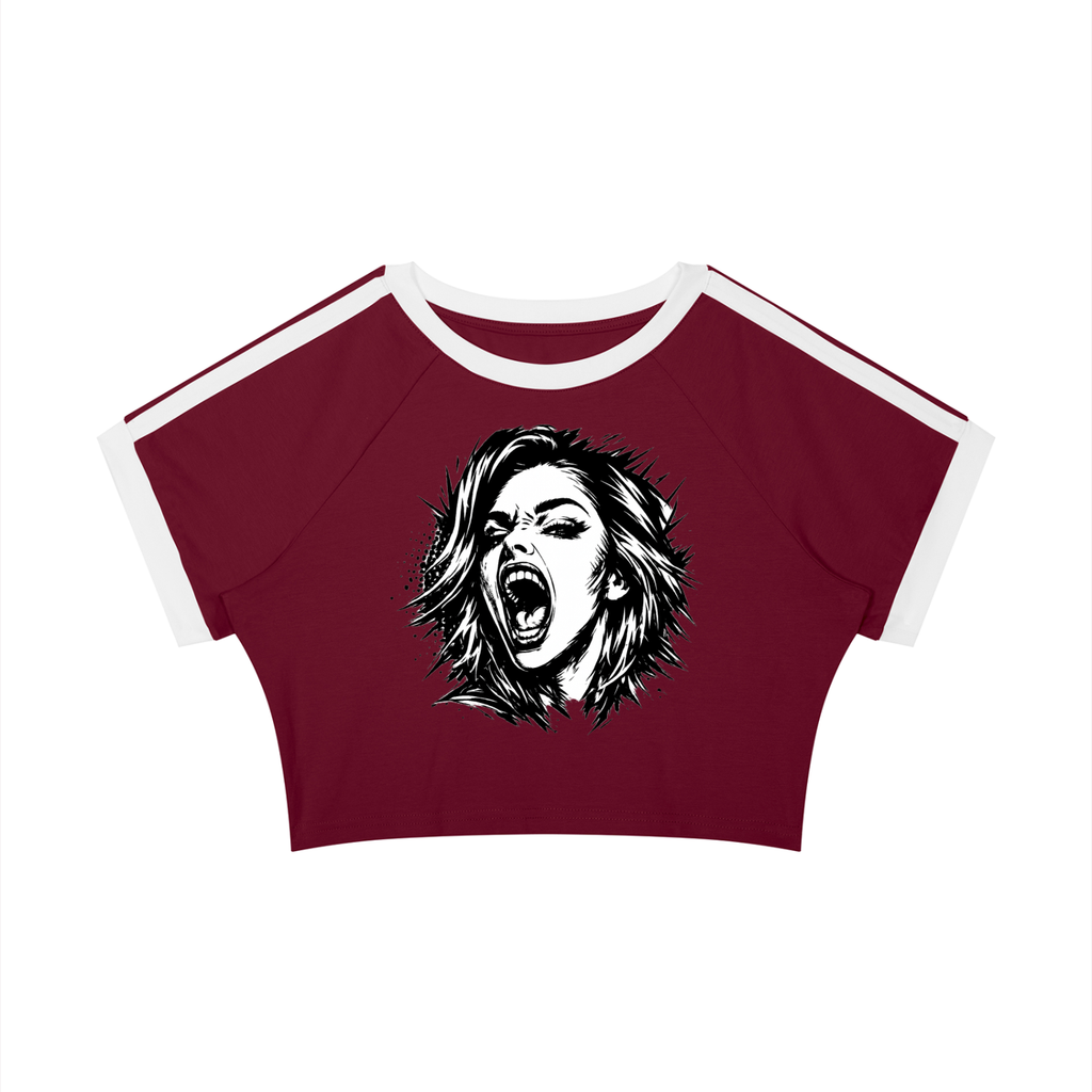 Women’s Raglan Crop T-Shirt