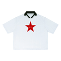 Unisex Striped Boxy Soccer Jersey