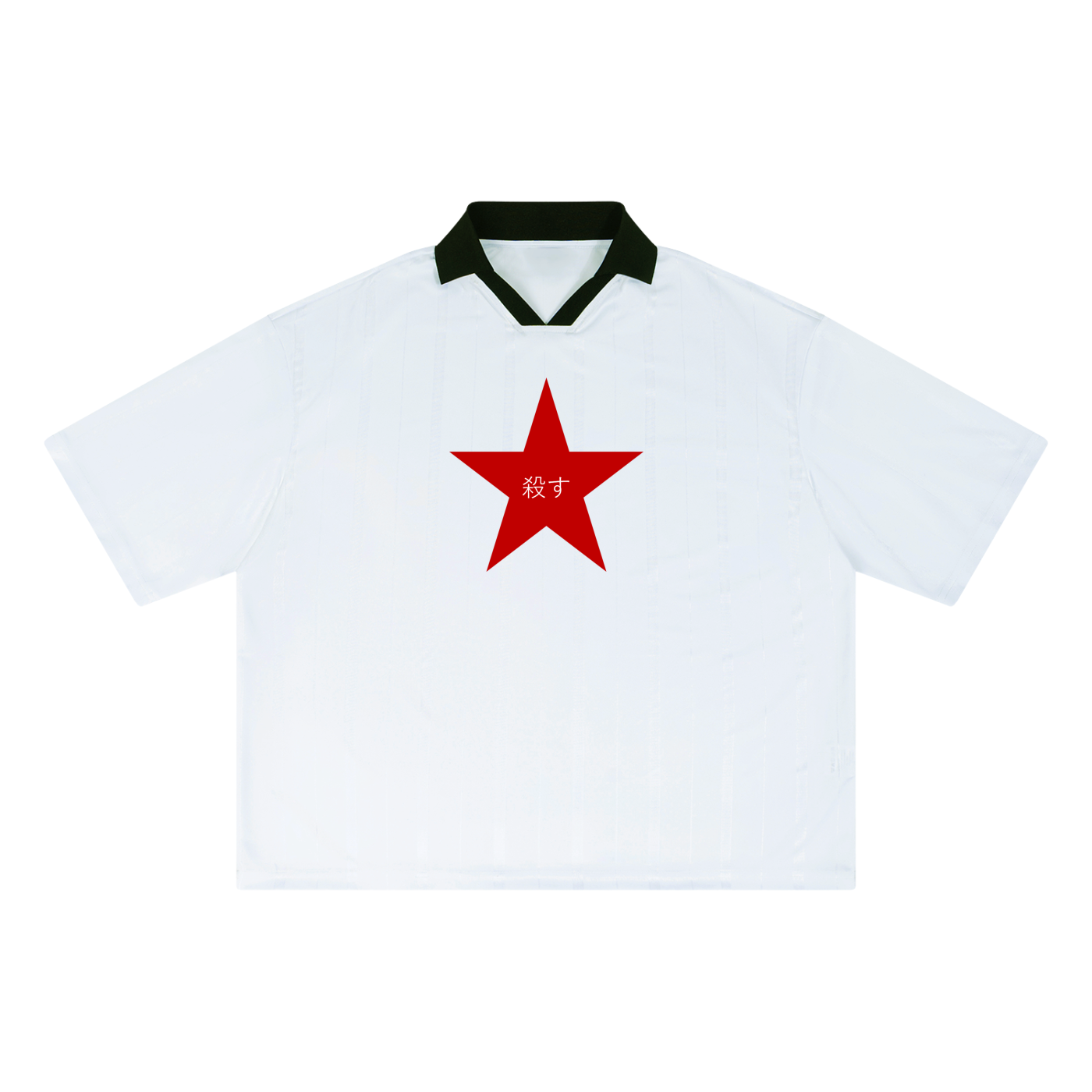 Unisex Striped Boxy Soccer Jersey