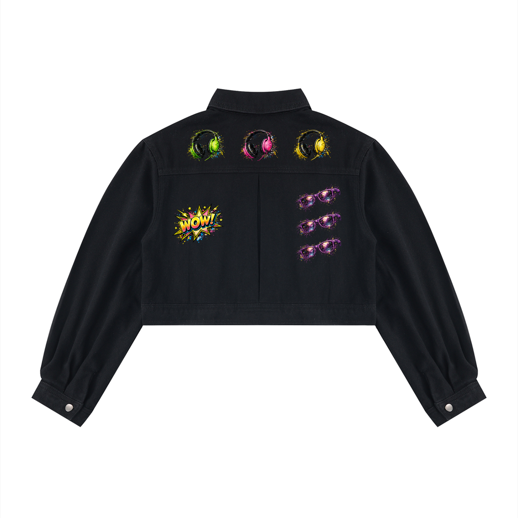Women’s Crop Denim Jacket