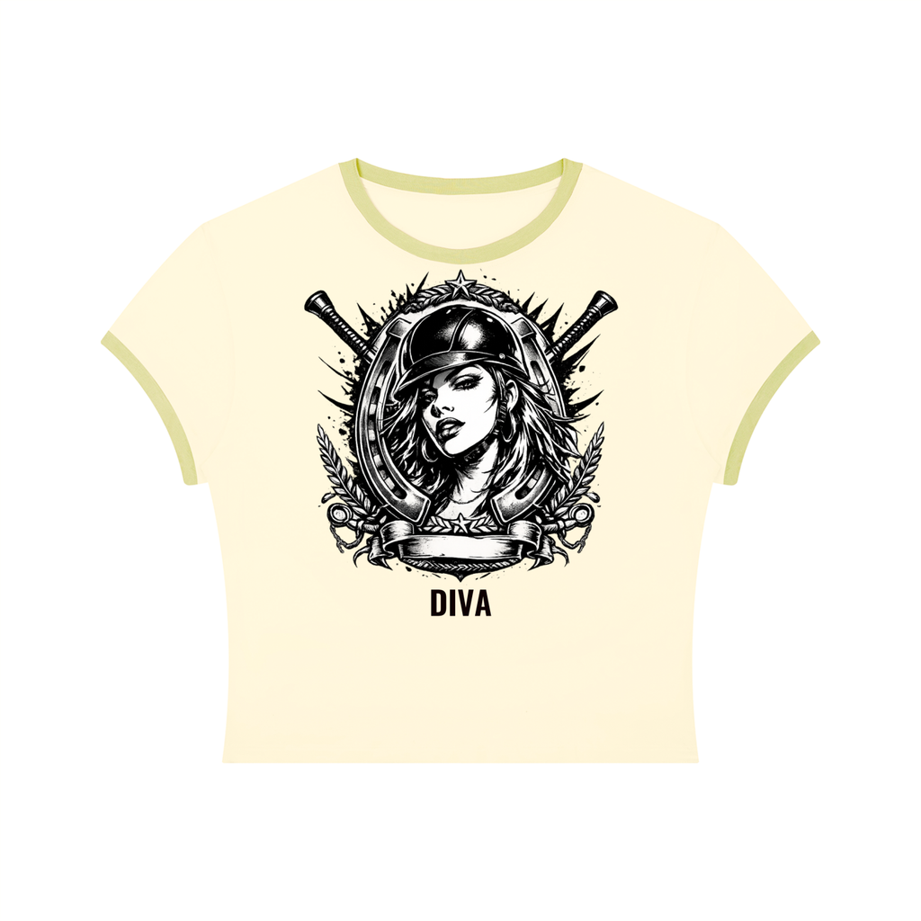 Women's Slim Color Block T-Shirt