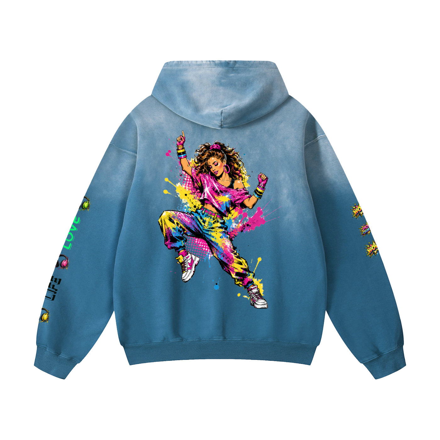 Heavyweight Sunfade Oversized Hoodie