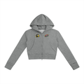Women’s Slim Crop Full Zip Hoodie
