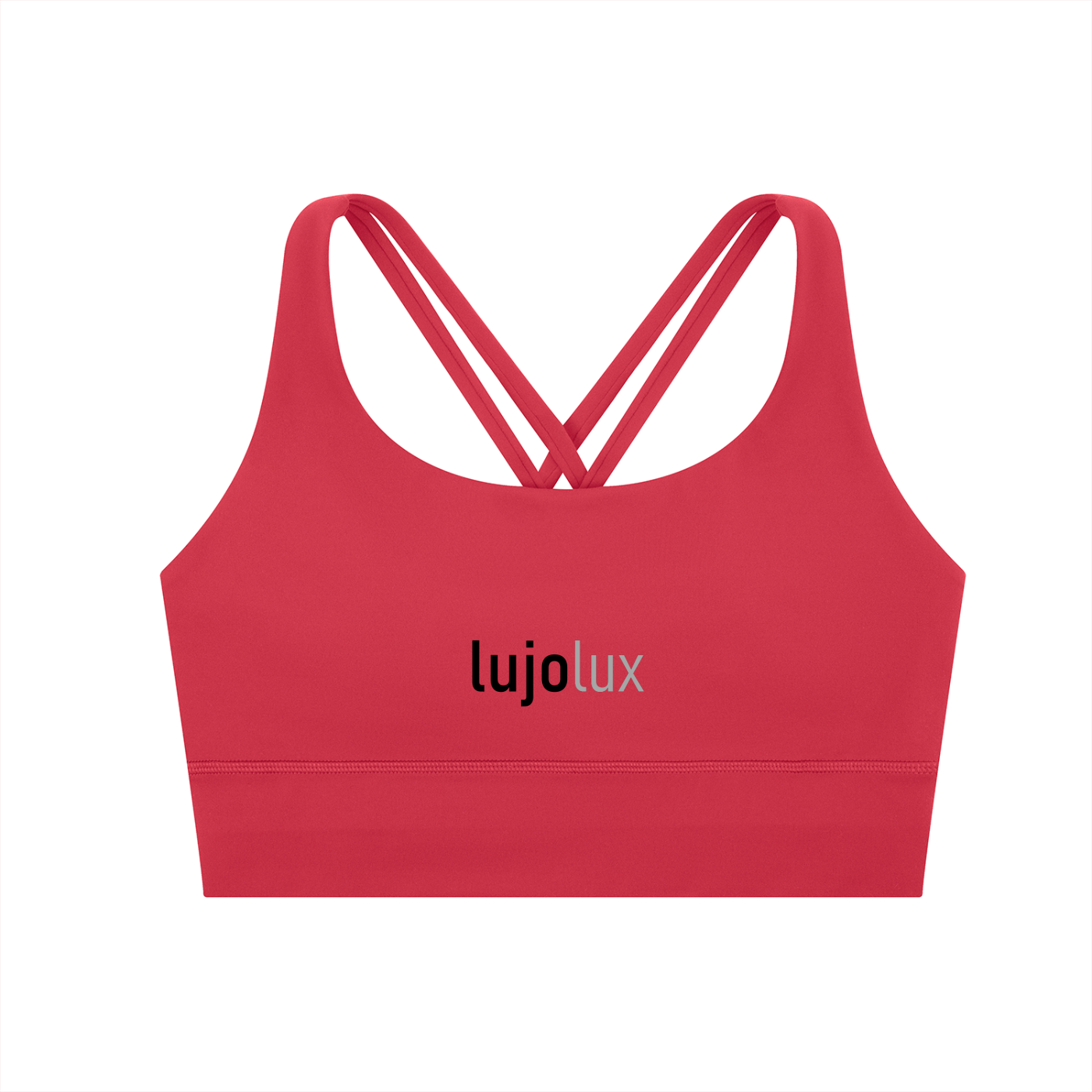 Strappy Criss-Cross Sports Bra