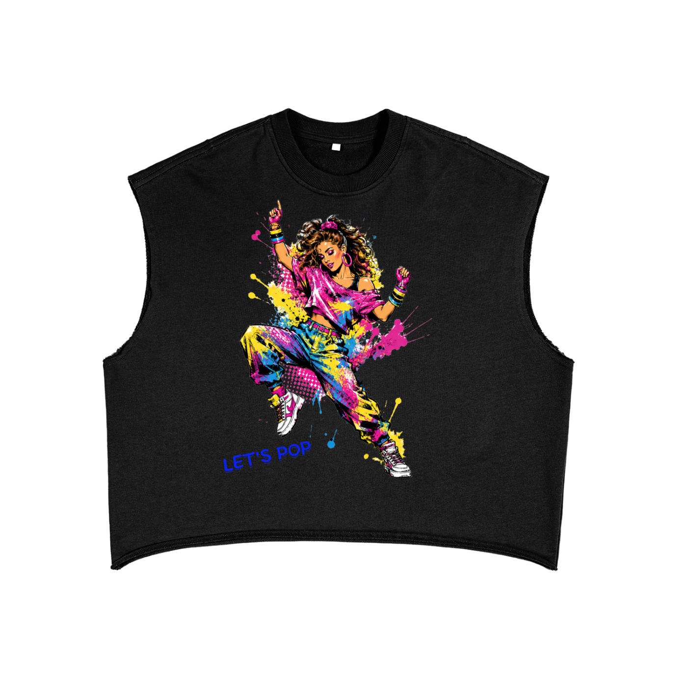 French Terry Boxy Tank Top