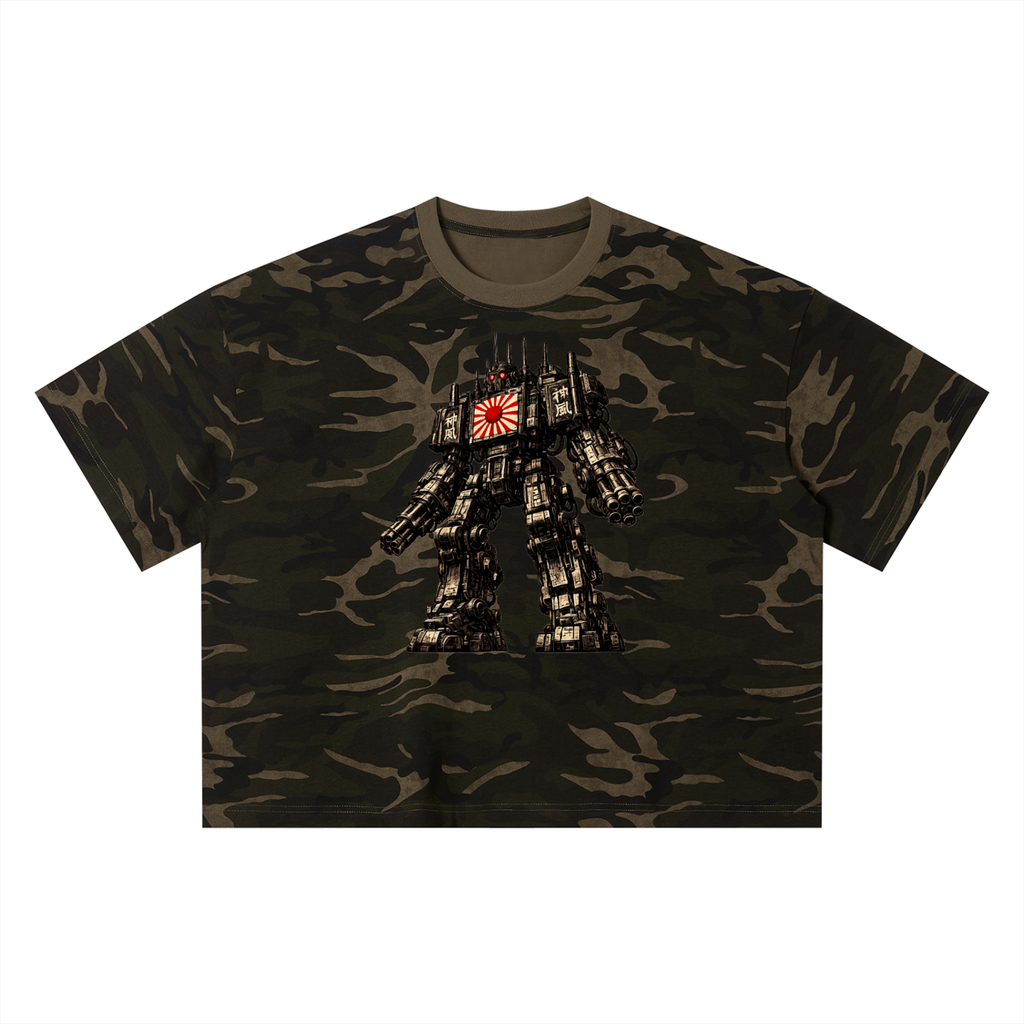 Unisex Camo Boxy T-Shirt